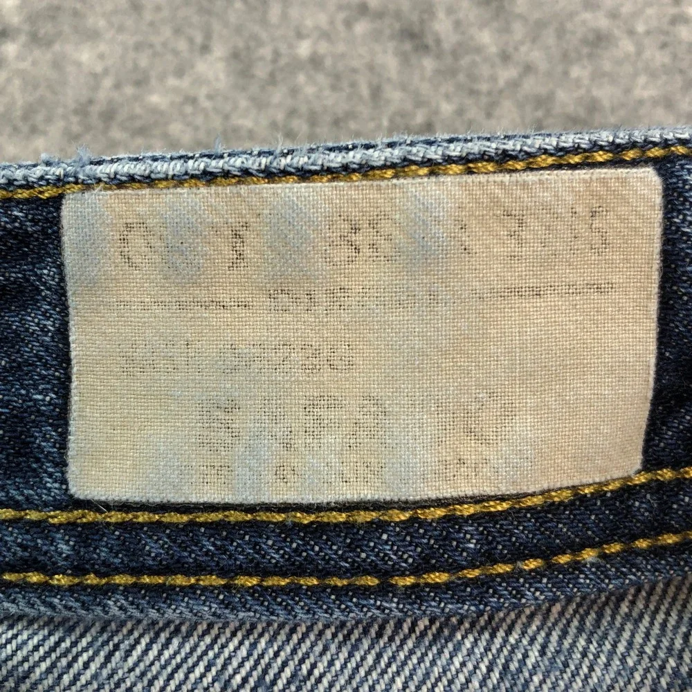 Diesel Mens Jeans Size 38x30 Straight Leg Button Fly Blue Medium Wash Denim